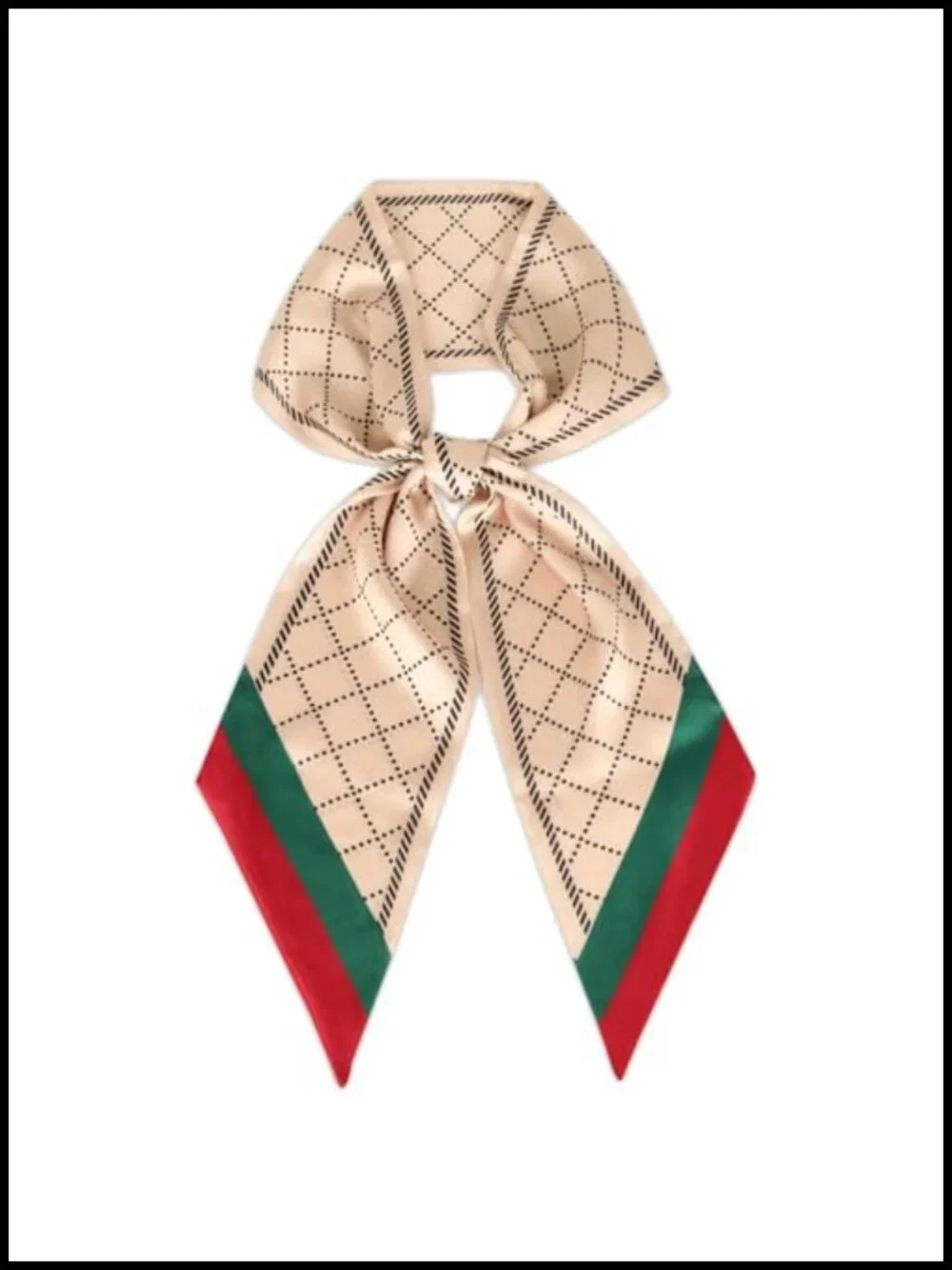 Silk Like Polyester Satin Square Head Scarf